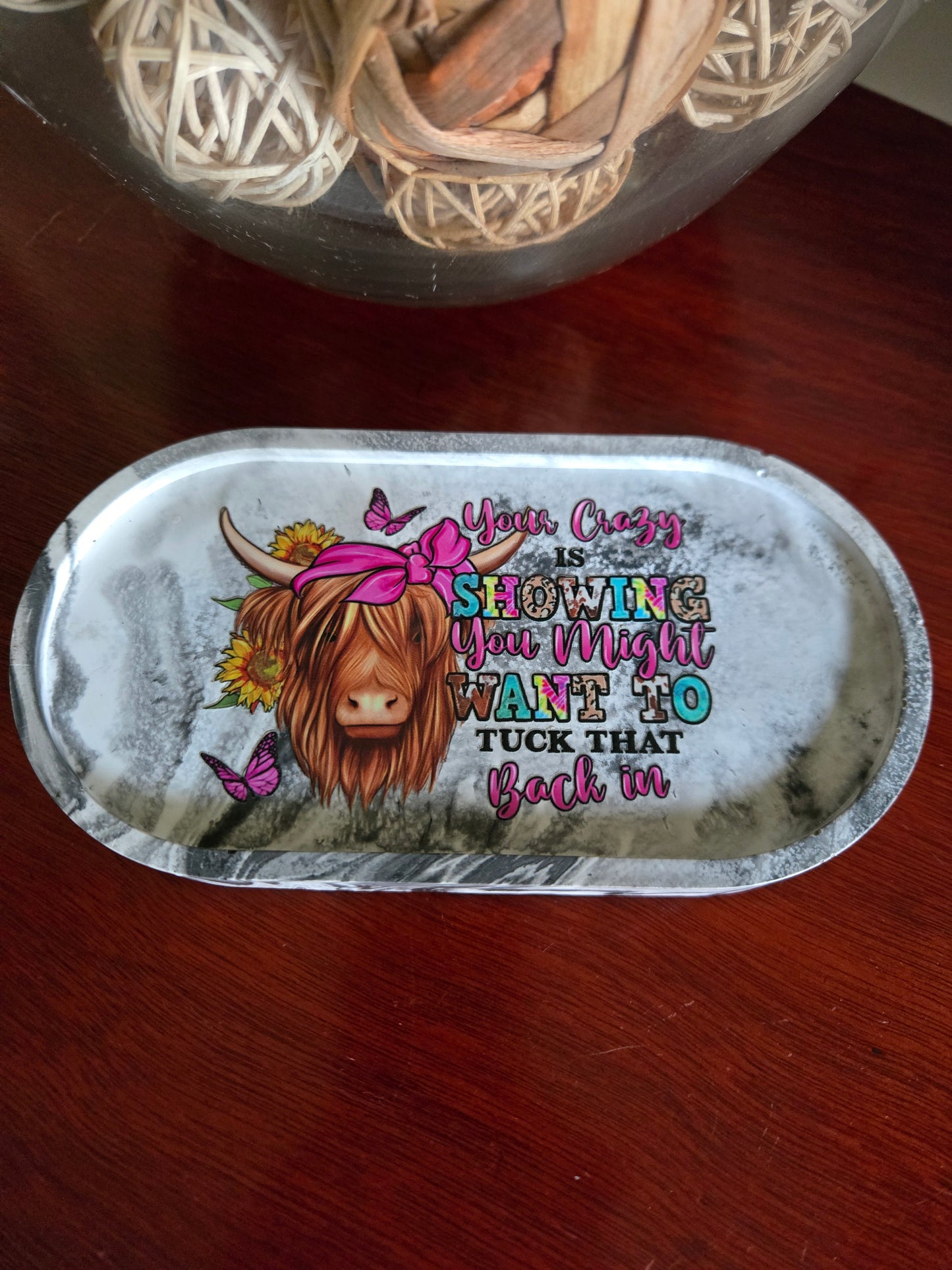 Eco Tray| Your Crazy is Showing - Little Light & Co