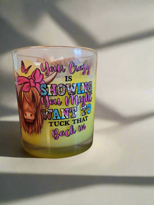 wickless candle scented in mango passionfruit 300-gram reuseable jar