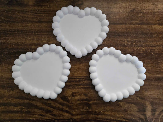 Eco Tray Bubble Heart Shaped