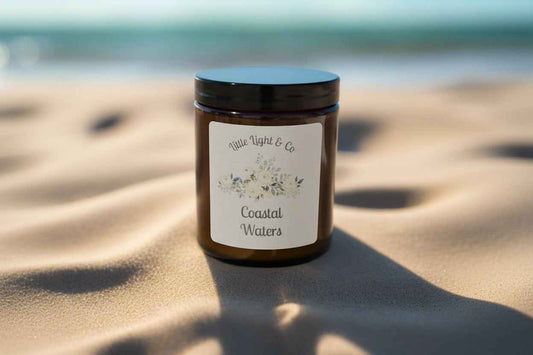 Coastal Waters Soy Candle little light & co
