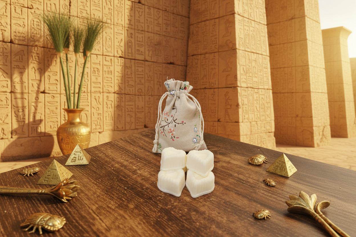 Wax melts Egyptian Amber little light co jpg