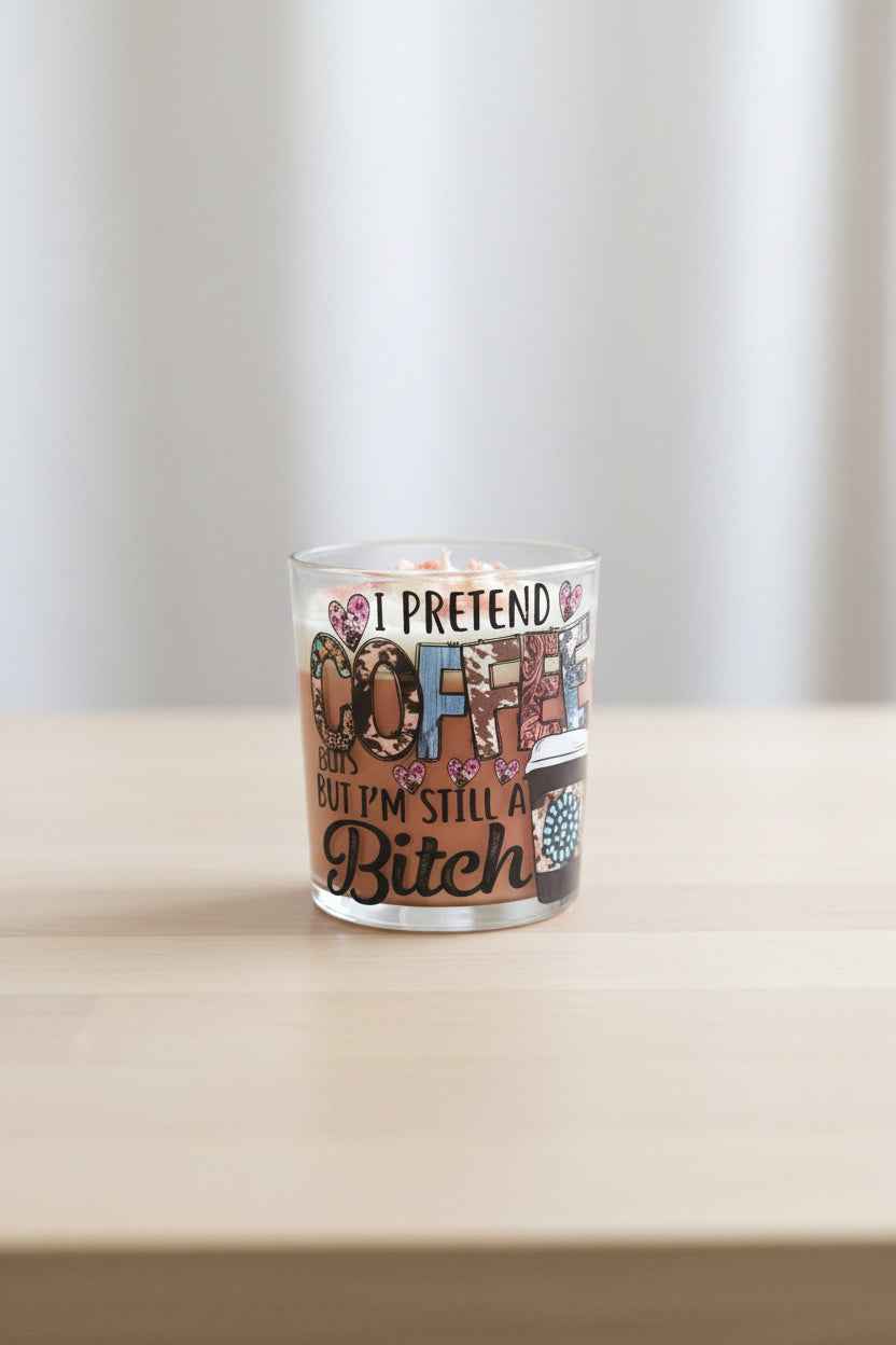 Fresh Coffee Wickless Candle Humorous