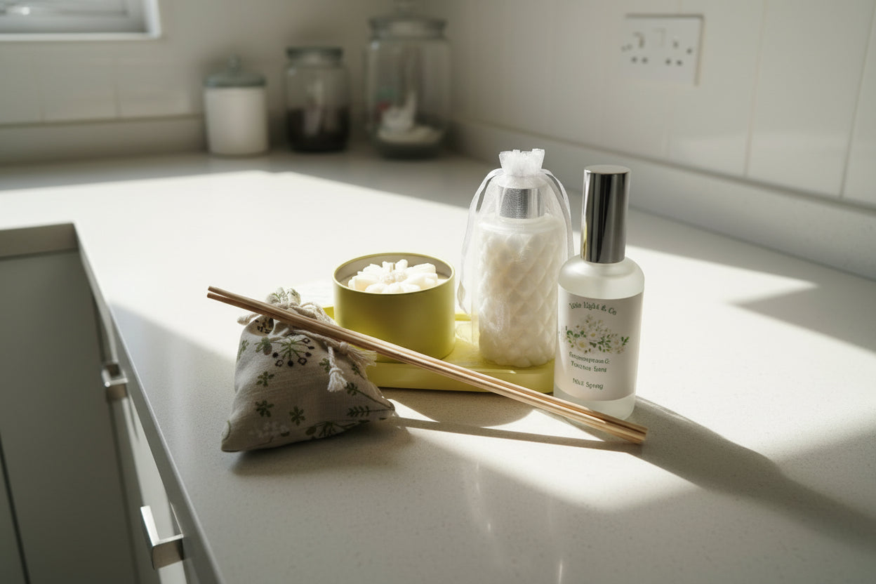 Bundle set lemongrass & lime little light & co