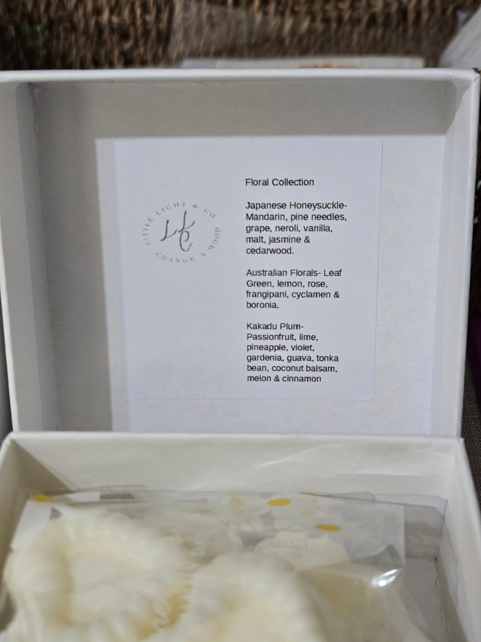Wax Melts Floral Collection - Little Light & Co