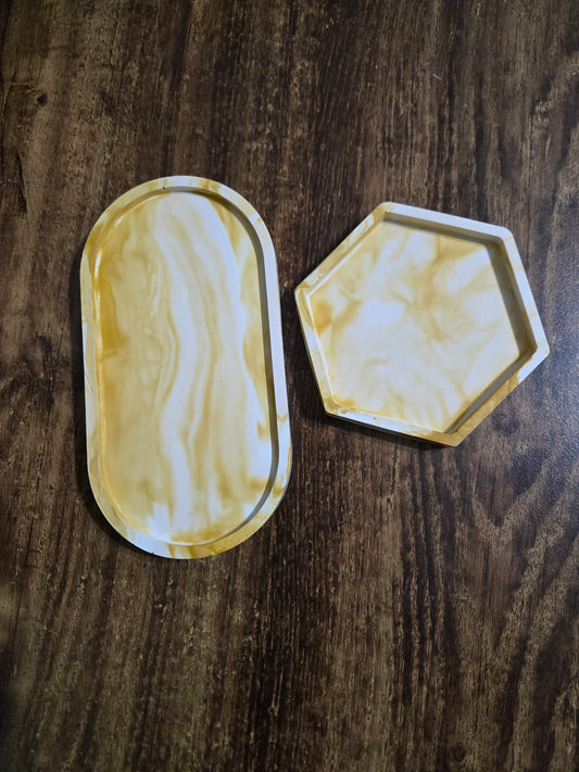 Eco Tray Honey Swirl Set - Little Light & Co